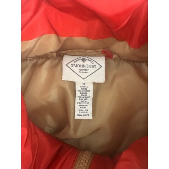 2/$30 NWT St. Johns Bay Medium Striped Puffer Jacket Multicolor - Picture 3 of 15